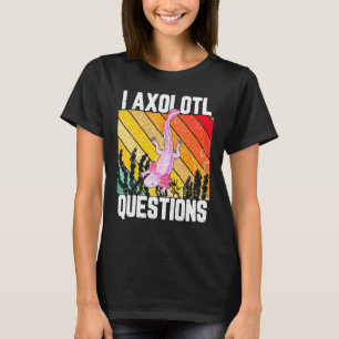 I Axolotl Questions Vintage Axolotl  Kids Boys Gir T-Shirt