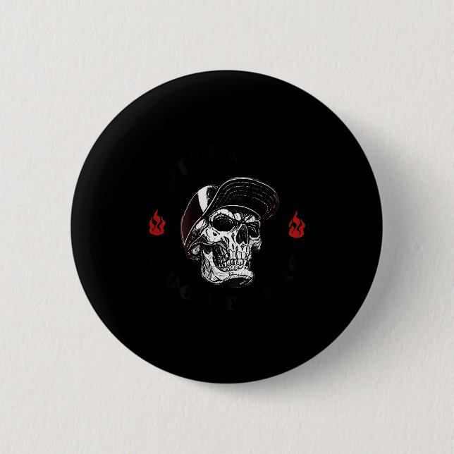 I Back Fun Fact Don' Care 6 Cm Round Badge (Front)