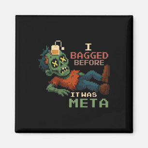 I Bagged Before It Was Meta Pixel Zombie Gamer Npc Magnet
