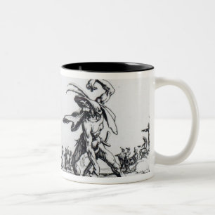 I Balli de Spessanei, or Le Grande Chasse Two-Tone Coffee Mug