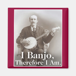 I Banjo Magnet