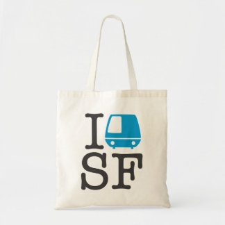 I Bart SF Tote Bag