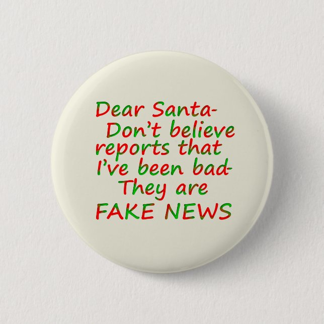I Been Good Fake News Buttons Pins (Front)