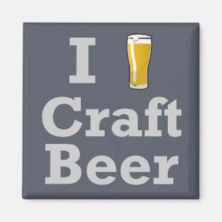 I [beer] Craft Beer Magnet