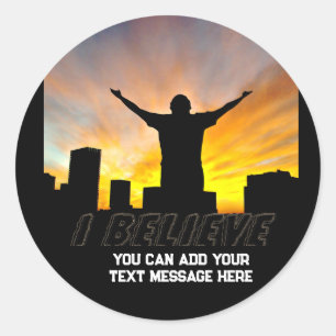 I Believe#2_ Classic Round Sticker