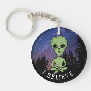 I Believe, Alien, Extra Terrestrial Outer Space Key Ring