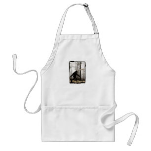 I Believe Bigfoot Lives Standard Apron