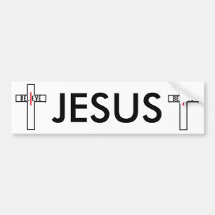 I believe bumper sticker, show your faith. sticker