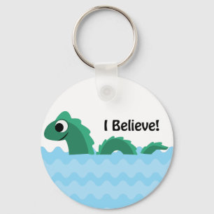 I Believe Champ the Lake Champlain Monster Key Ring