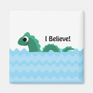 I Believe Champ the Lake Champlain Monster Magnet