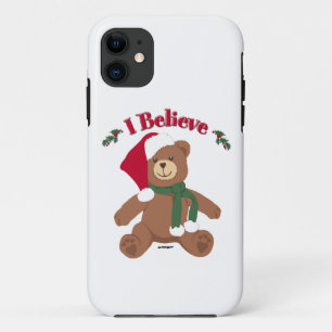 I Believe! Christmas Teddy Bear Case-Mate iPhone Case