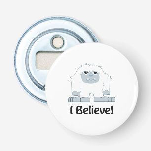 I Believe! Cute Yeti Bottle Opener