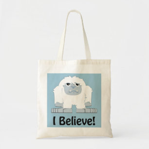 I Believe! Cute Yeti Tote Bag