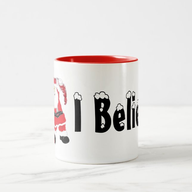 I Believe Holiday Mug (Center)