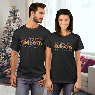 I Believe I’m Pregnant Christmas Announcement T-Shirt