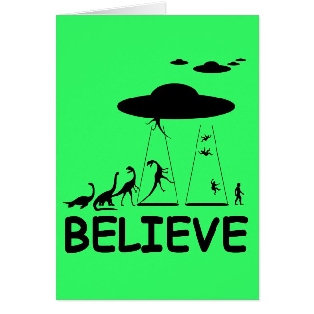 I believe in aliens (Front)