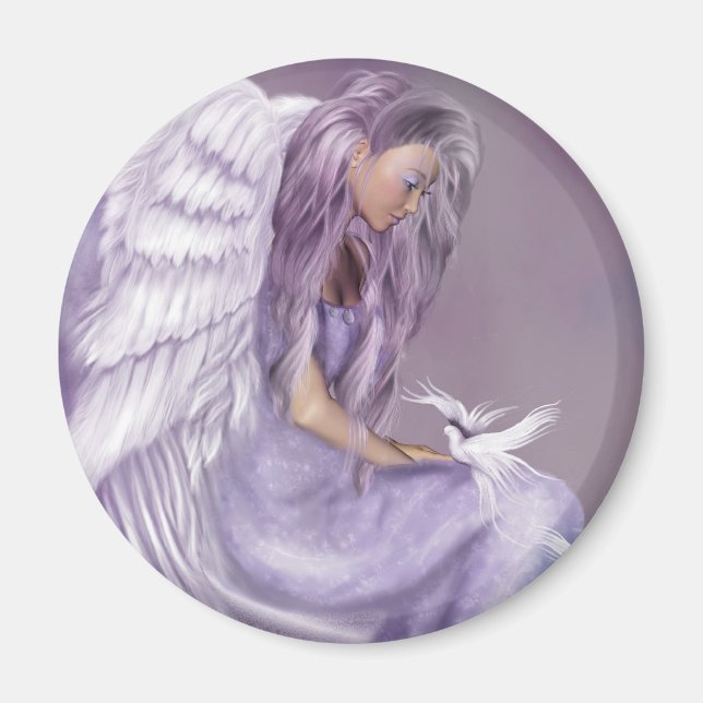 I Believe In Angels Magnet (Front)