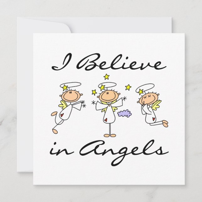 I Believe in Angels T-shirts and Gifts (Front)