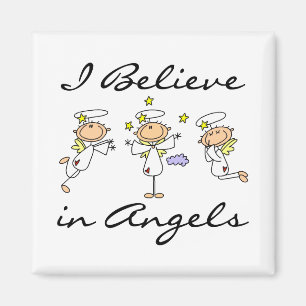 I Believe in Angels T-shirts and Gifts Magnet