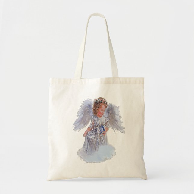 I believe in Angels Tote Bag (Front)