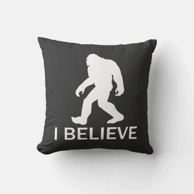 I believe in Bigfoot Cushion (Front)