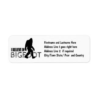 I Believe in Bigfoot  Funny Sasquatch