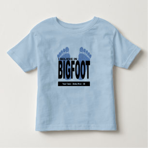 I Believe in Bigfoot Toddler T-Shirt