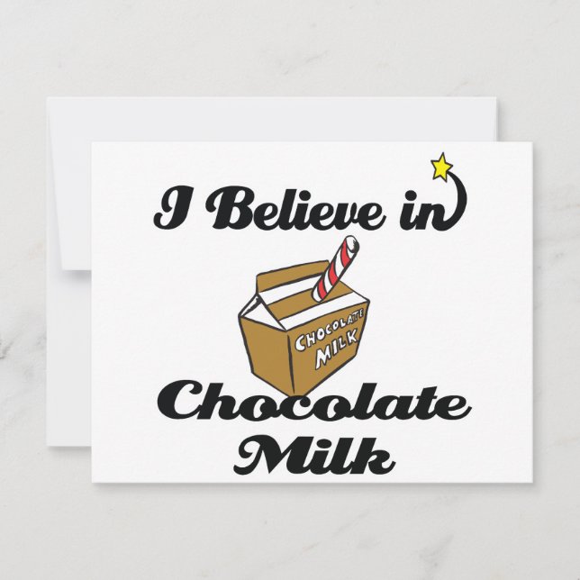 i believe in chocolate milk (Front)