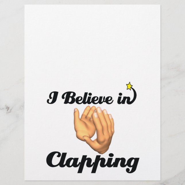 i believe in clapping (Front)