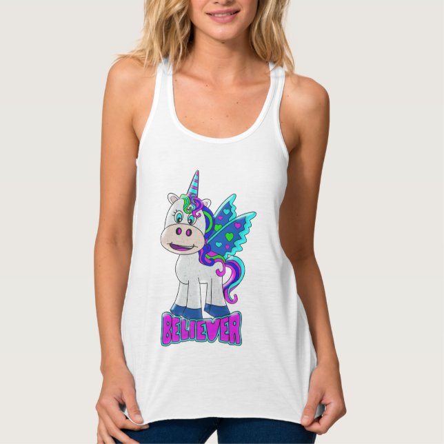 I BELIEVE IN DREAMS SINGLET (Front)
