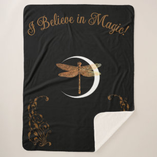 I Believe in Magic!  Sherpa Blanket