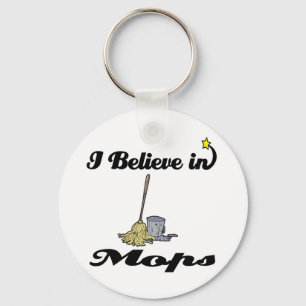 i believe in mops key ring
