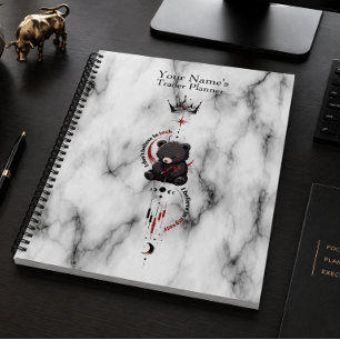 I Believe in Myself B Marble Bear Trader Symbol Planner