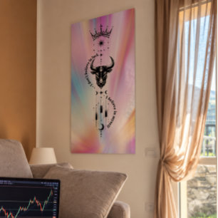 I Believe in Myself Pastel Aura Trader Symbol Poster