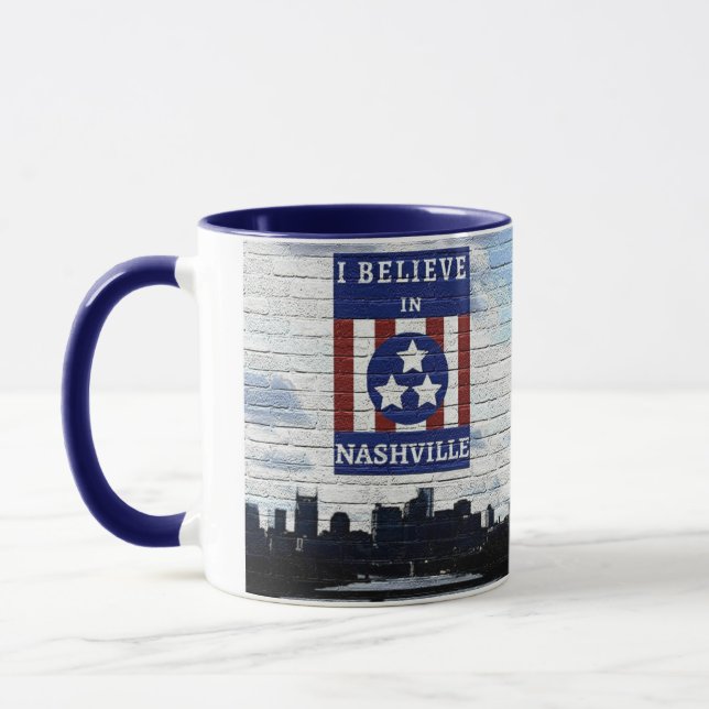 I BELIEVE IN  NASHVILLE MUG (Left)