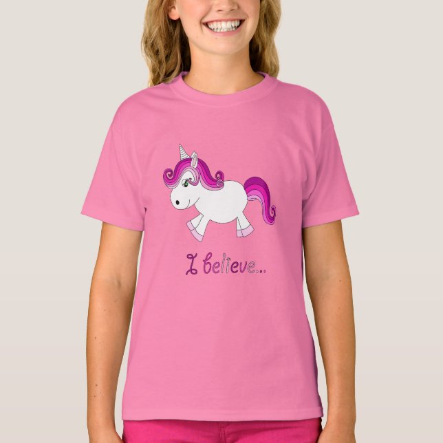 I believe in Pink T-Shirt (Front)