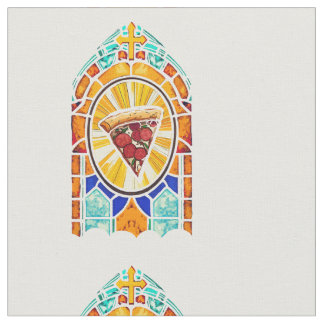 I believe in pizza fabric