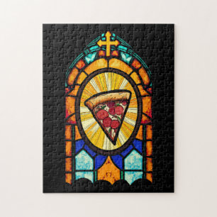 I believe in pizza jigsaw puzzle