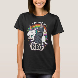 I believe in rbg unicorn feminist T-Shirt
