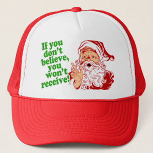 I Believe in Santa Claus Trucker Hat