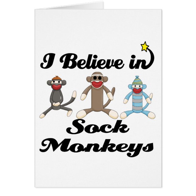 i believe in sock monkeys (Front)