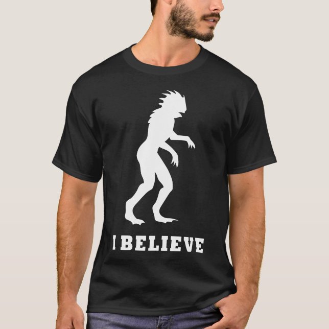 I Believe in the Diamond Lake Monster T-Shirt (Front)