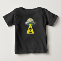 I Believe In UFO'S Alien Spaceship T-Shirt