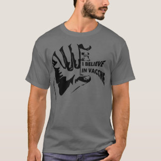 I believe in vaccine hand vaccination ampoule dark T-Shirt