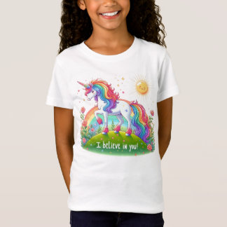 I believe in you unicorn T-Shirt