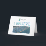 I BELIEVE - Menorah Islands Card<br><div class="desc">Do you believe in miracles? Do you believe in peace? Support the Menorah Islands Project by buying one of our items!</div>