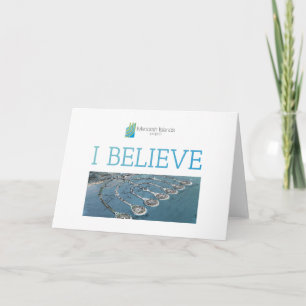I BELIEVE - Menorah Islands Card