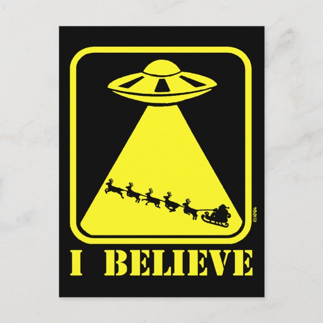 I believe postcard (Front)
