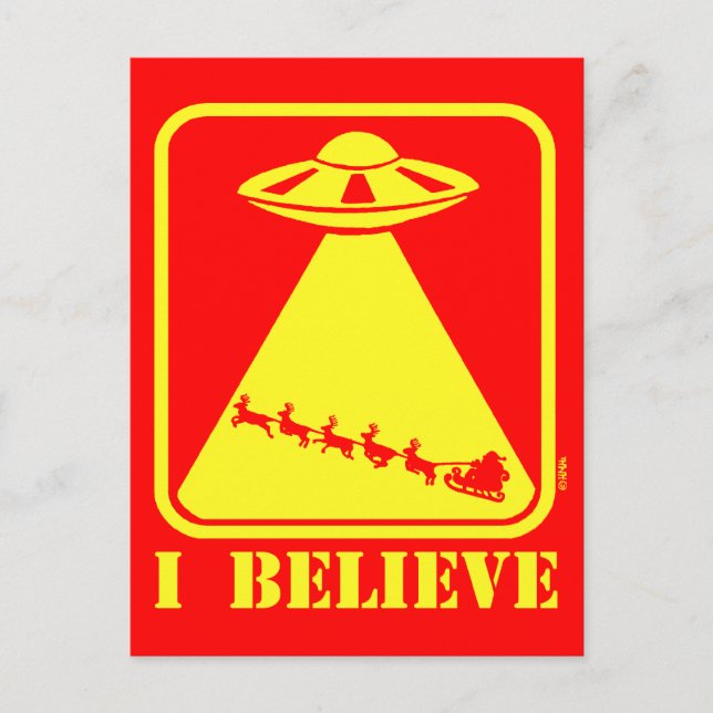I believe postcard (Front)