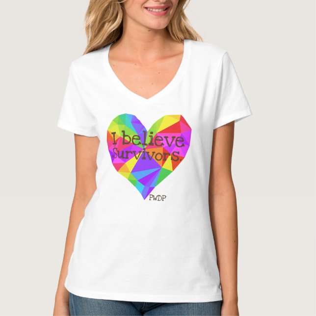 I believe survivors tshirt (Front)